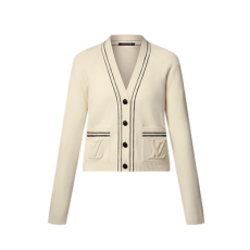 루이비통 스트라이프 액센트 가디건