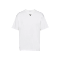 프라다 코튼 티셔츠 화이트