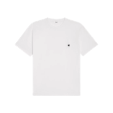 셀린느 트리옹프 루즈 티셔츠 코튼 저지 오프 화이트 블랙