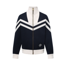 루이비통 니티드 코튼 세일러 블루종 네이비 블루