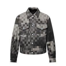 루이비통 다모플라주 클래식 데님 자켓