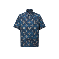 루이비통 프린트 모노그램 반팔 셔츠