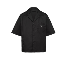 프라다 리나일론 쇼트 슬리브 셔츠