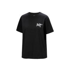 아크테릭스 크래그 코튼 버드 타일 크루 넥 블랙