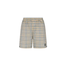 디올 베이지 타탄 코튼 블렌드 쇼츠
