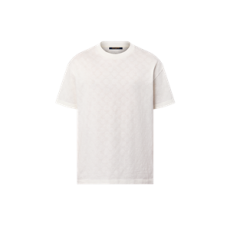 루이비통 모노그램 필 쿠페 코튼 티셔츠 밀키 화이트