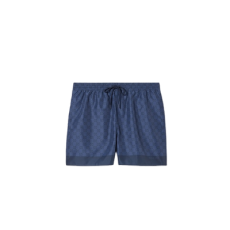 구찌 테크니컬 포플린 스위밍 쇼츠 네이비