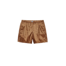 프라다 리나일론 스윔 트렁크 시나몬