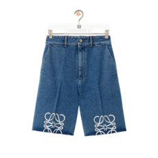 로에베 아나그램 데님 쇼츠