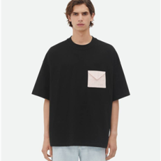 보테가베네타 피마 코튼 저지 오버사이즈 티셔츠