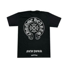 크롬하츠 홀스슈 로고 티셔츠 블랙 - 뉴욕 한정