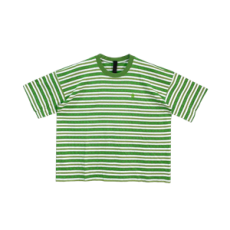 크롬하츠 그린 스트라이프 티셔츠