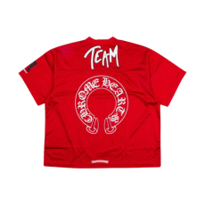 크롬하츠 매티 보이 메쉬 폼 CH 팀 숏슬리브 스타디움 저지 레드