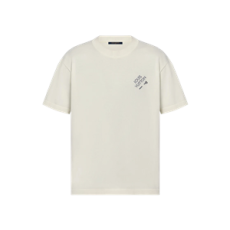 루이비통 시그니처 숏슬리브 티셔츠 화이트 1AF674