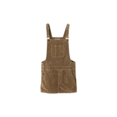 미우미우 워싱 플록 샴브레이 미니드레스