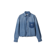 미우미우 데님 셔츠