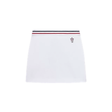 디올 바이브 치마바지 화이트 코튼 블렌드 저지 & 쓰리톤 시그니처