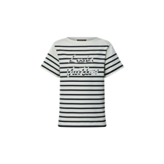 루이비통 시그니처 스트라이프 니트 톱 화이트