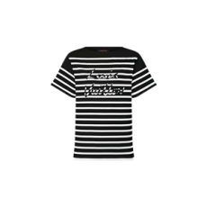 루이비통 시그니처 스트라이프 니트 톱 블랙