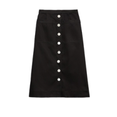 프라다 코튼 드릴 스커트