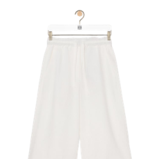 로에베 데님 크롭 팬츠 화이트