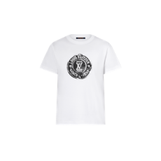 루이비통 LV 스탬프 티셔츠 블랙