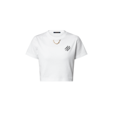 루이비통 엠브로이더드 시그니처 크롭 톱 1AHX83