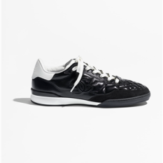 샤넬 스니커즈 유광 카프스킨 블랙 & 화이트