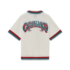 카사블랑카 고딕 크로셰 화이트 셔츠