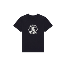 지방시 니트 HG 자카드 자수 티셔츠 다크블루