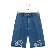 로에베 아나그램 데님 쇼츠