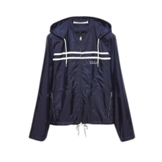 프라다 리나일론 자켓 블루 & 화이트