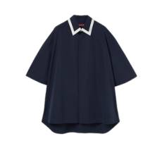 구찌 코튼 팝린 셔츠