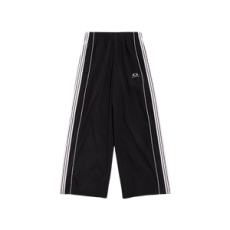 발렌시아가 라지 트랙수트 팬츠 블랙