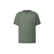 루이비통 쇼트 슬리브드 시그니처 크루넥 뉴 세이지