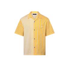 루이비통 모노그램 스트라이프 패치워크 반팔 셔츠