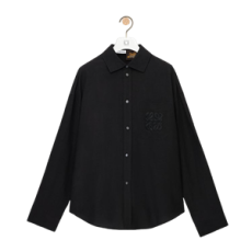 로에베 비스코스 린넨 셔츠