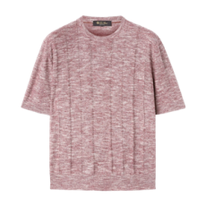 로로피아나 토리 크루넥 스트릭드 그레네이드