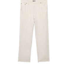 프라다 내츄럴 샴브레이 팬츠