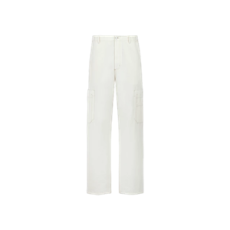 디올 CD 다이아몬드 카고 진 에크루 코튼 트윌