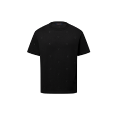 루이비통 LV 블라종 자수 반팔 크루넥