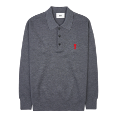 아미 드 꾀흐 폴로 니트 그레이