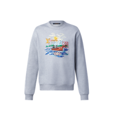 루이비통 엠브로이더드 스웨트 셔츠 1AIMM6