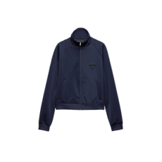 프라다 Functional 메테리얼 자켓 위드 지퍼 네이비