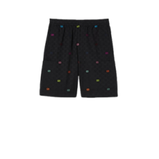 구찌 GG 코튼 립스탑 쇼츠