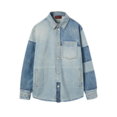 구찌 코튼 데님 셔츠