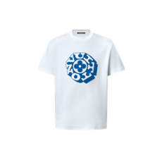 루이비통 프린티드 시그니쳐 티셔츠