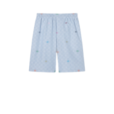 구찌 스트라이프 코튼 쇼츠