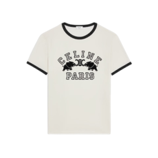 셀린느 레귤러 티셔츠 - 코튼 저지