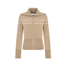 디올 리버서블 가디건 베이지 캐시미어 블렌드 니트 & Dior Oblique 모티브